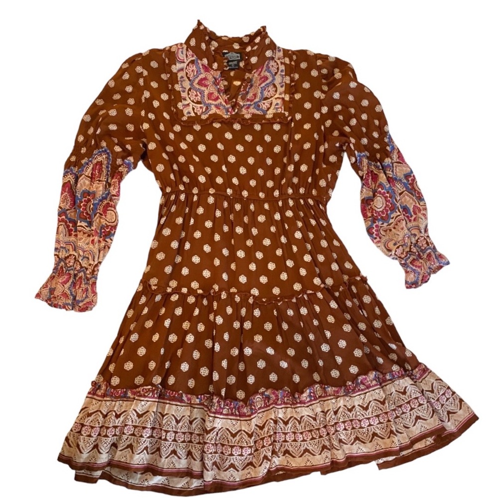 Angie Puff Sleeve Mini Dress